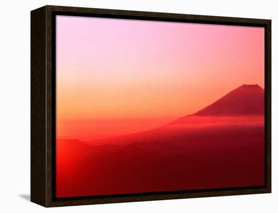 Mt. Fuji at Sunrise-null-Framed Premier Image Canvas