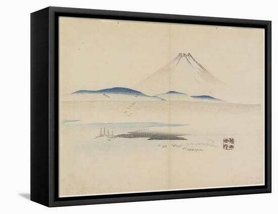 Mt. Fuji, C. 1830-Hogyoku-Framed Premier Image Canvas