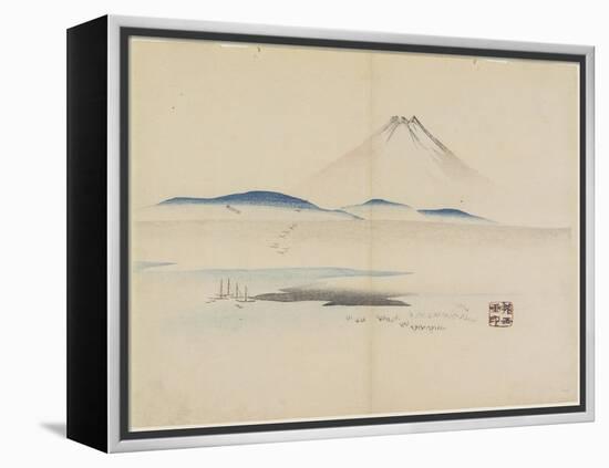 Mt. Fuji, C. 1830-Hogyoku-Framed Premier Image Canvas