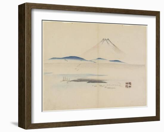 Mt. Fuji, C. 1830-Hogyoku-Framed Giclee Print