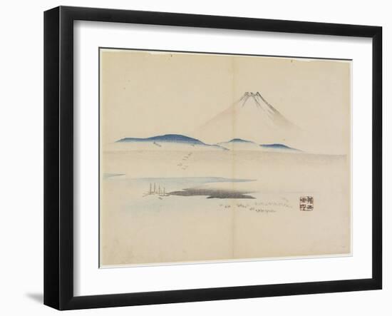 Mt. Fuji, C. 1830-Hogyoku-Framed Giclee Print