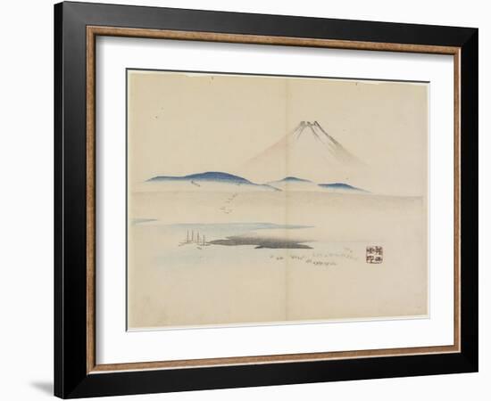 Mt. Fuji, C. 1830-Hogyoku-Framed Giclee Print