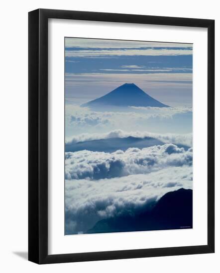 Mt. Fuji Over the Clouds-null-Framed Photographic Print