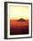 Mt. Fuji Over the Sea of Cloud at Dawn and Viewed from Mitsu-Tohge, Yamanashi, Japan-null-Framed Photographic Print