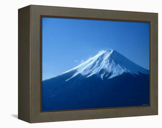 Mt. Fuji Viewed from Mitsutohge, Yamanashi, Japan-null-Framed Premier Image Canvas