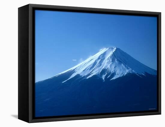 Mt. Fuji Viewed from Mitsutohge, Yamanashi, Japan-null-Framed Premier Image Canvas