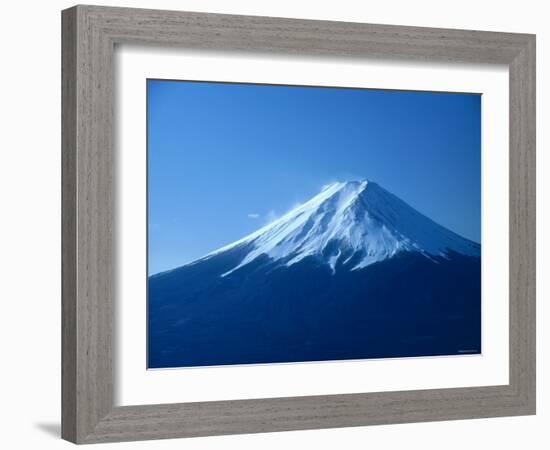 Mt. Fuji Viewed from Mitsutohge, Yamanashi, Japan-null-Framed Photographic Print