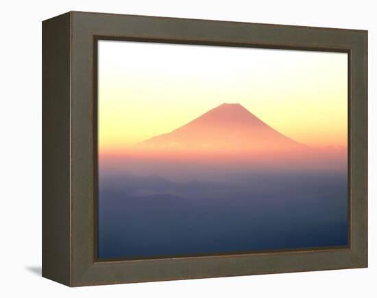 Mt.Fuji Viewed from Mt.Kushigata, Yamanashi, Japan-null-Framed Premier Image Canvas