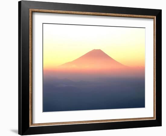 Mt.Fuji Viewed from Mt.Kushigata, Yamanashi, Japan-null-Framed Photographic Print