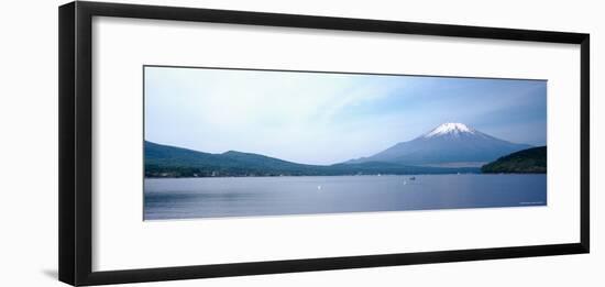 Mt Fuji, Yamanaka Lake, Yamanashi Prefecture, Chubu Region, Japan-null-Framed Photographic Print