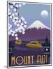 Mt Fuji-Steve Thomas-Mounted Giclee Print