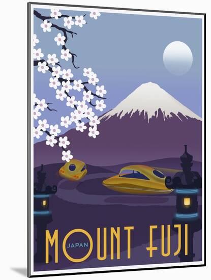 Mt Fuji-Steve Thomas-Mounted Giclee Print