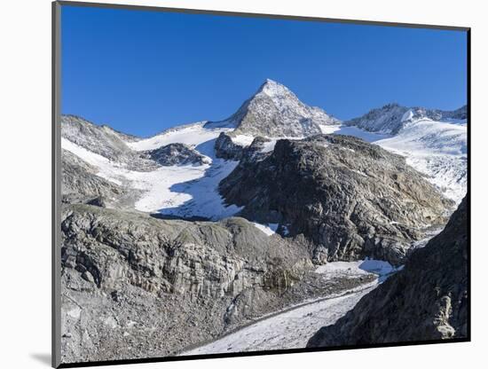 Mt. Grosser Geiger, Nationalpark Hohe Tauern, Salzburg, Austria-Martin Zwick-Mounted Photographic Print