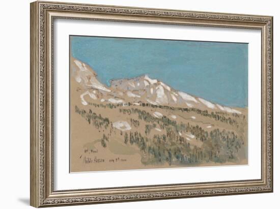 Mt. Hood, 1904-Childe Hassam-Framed Giclee Print