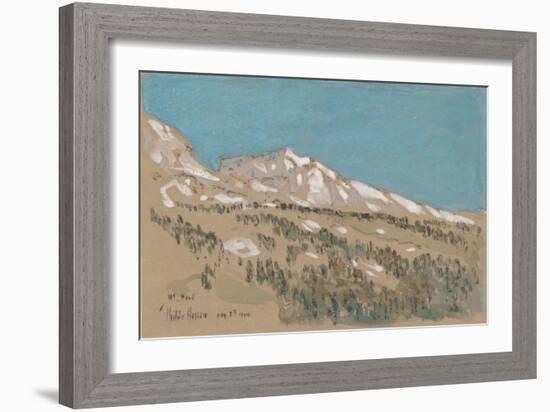 Mt. Hood, 1904-Childe Hassam-Framed Giclee Print