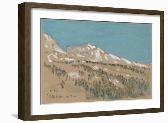 Mt. Hood, 1904-Childe Hassam-Framed Giclee Print