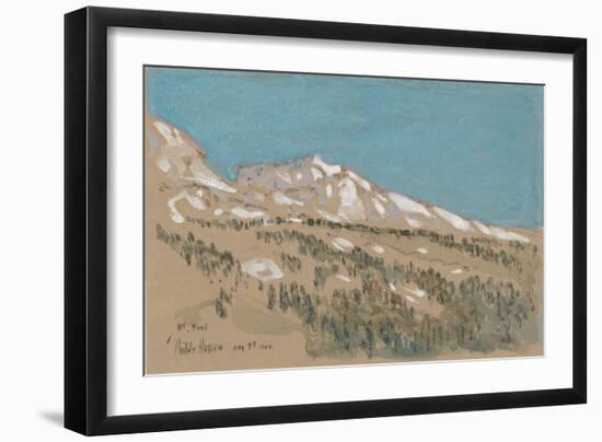 Mt. Hood, 1904-Childe Hassam-Framed Giclee Print