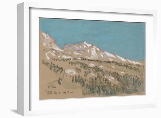 Mt. Hood, 1904-Childe Hassam-Framed Giclee Print