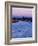 Mt. Hood and Columbia River from Jantzen Beach, Portland, USA-Ryan Fox-Framed Photographic Print