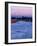 Mt. Hood and Columbia River from Jantzen Beach, Portland, USA-Ryan Fox-Framed Photographic Print