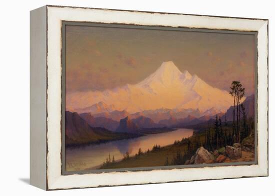 Mt. Hood at Sunset-James Everett Stuart-Framed Premier Image Canvas