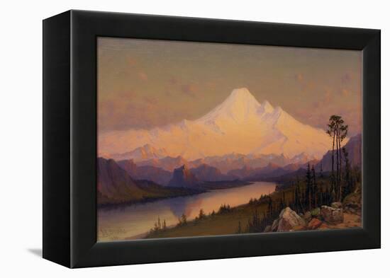 Mt. Hood at Sunset-James Everett Stuart-Framed Premier Image Canvas