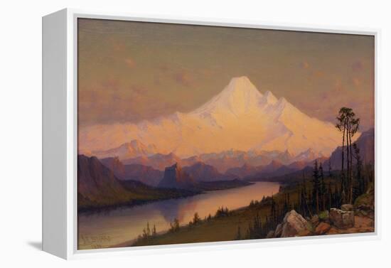 Mt. Hood at Sunset-James Everett Stuart-Framed Premier Image Canvas