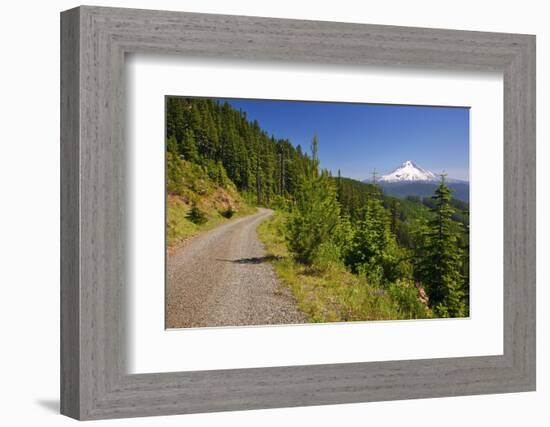 Mt. Hood from Mt. Hood National Forest. Oregon, USA-Craig Tuttle-Framed Photographic Print