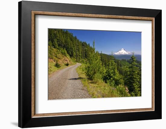 Mt. Hood from Mt. Hood National Forest. Oregon, USA-Craig Tuttle-Framed Photographic Print