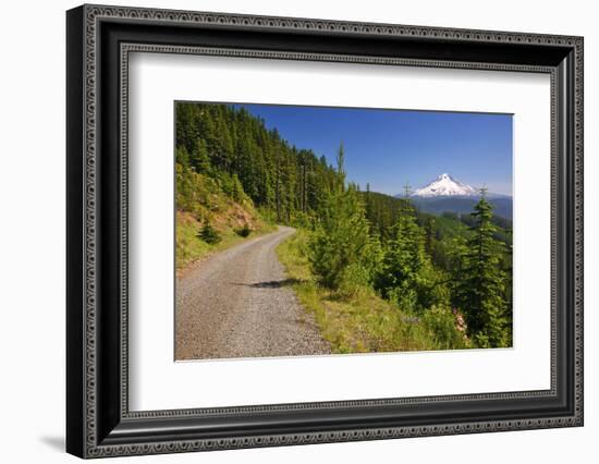 Mt. Hood from Mt. Hood National Forest. Oregon, USA-Craig Tuttle-Framed Photographic Print