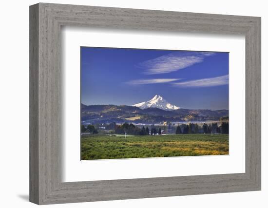 Mt. Hood, Hood River Valley, Columbia River Gorge National Scenic Area, Oregon-Craig Tuttle-Framed Photographic Print