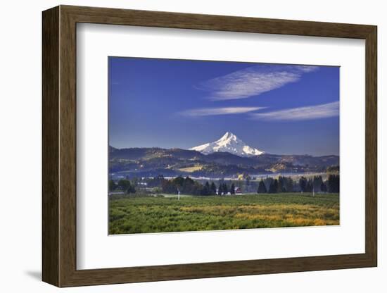 Mt. Hood, Hood River Valley, Columbia River Gorge National Scenic Area, Oregon-Craig Tuttle-Framed Photographic Print