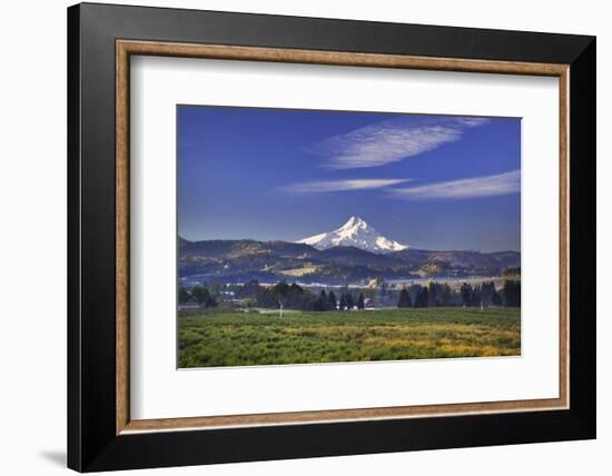 Mt. Hood, Hood River Valley, Columbia River Gorge National Scenic Area, Oregon-Craig Tuttle-Framed Photographic Print