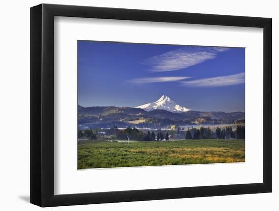 Mt. Hood, Hood River Valley, Columbia River Gorge National Scenic Area, Oregon-Craig Tuttle-Framed Photographic Print