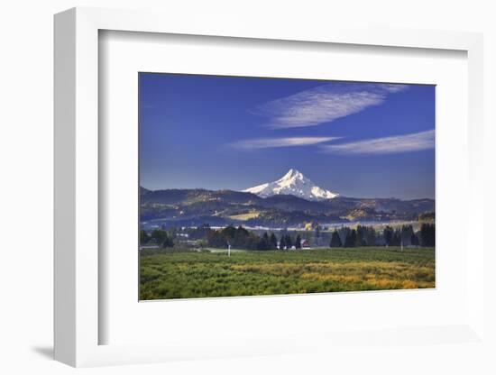 Mt. Hood, Hood River Valley, Columbia River Gorge National Scenic Area, Oregon-Craig Tuttle-Framed Photographic Print