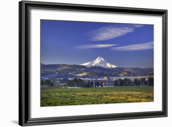 Mt. Hood, Hood River Valley, Columbia River Gorge National Scenic Area, Oregon-Craig Tuttle-Framed Photographic Print