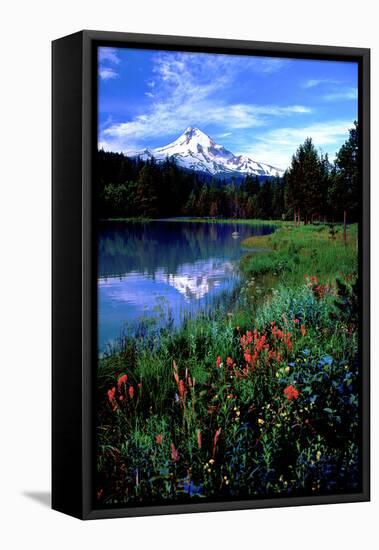 Mt. Hood III-Ike Leahy-Framed Premier Image Canvas