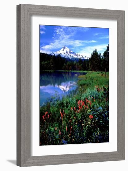 Mt. Hood III-Ike Leahy-Framed Photographic Print