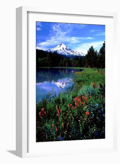 Mt. Hood III-Ike Leahy-Framed Photographic Print