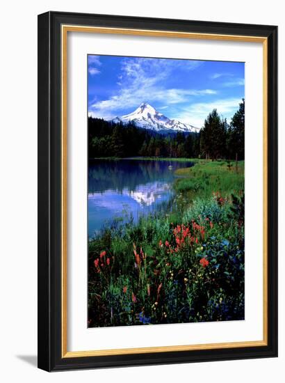 Mt. Hood III-Ike Leahy-Framed Photographic Print