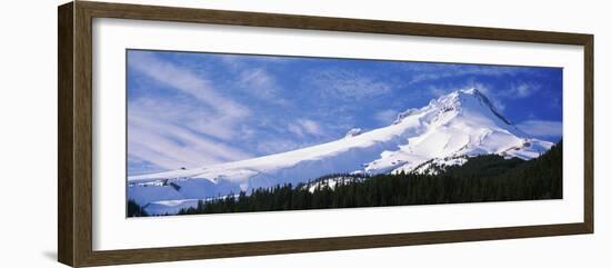 Mt Hood in Winter, Oregon, USA-null-Framed Photographic Print