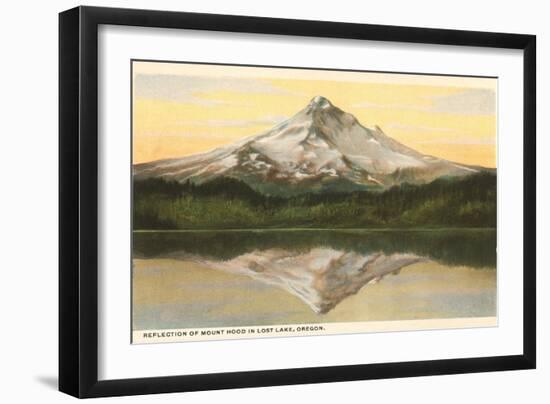 Mt. Hood, Lost Lake, Oregon-null-Framed Art Print