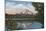 Mt. Hood, Oregon - View of Mountain from Lost Lake No.1-Lantern Press-Mounted Art Print