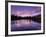 Mt. Hood Reflected in Mirror Lake, Oregon Cascades, USA-Janis Miglavs-Framed Photographic Print