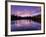 Mt. Hood Reflected in Mirror Lake, Oregon Cascades, USA-Janis Miglavs-Framed Photographic Print