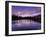 Mt Hood Reflected in Mirror Lake, Oregon Cascades, USA-Janis Miglavs-Framed Photographic Print