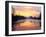 Mt. Hood Reflection at Sunrise-Steve Terrill-Framed Photographic Print