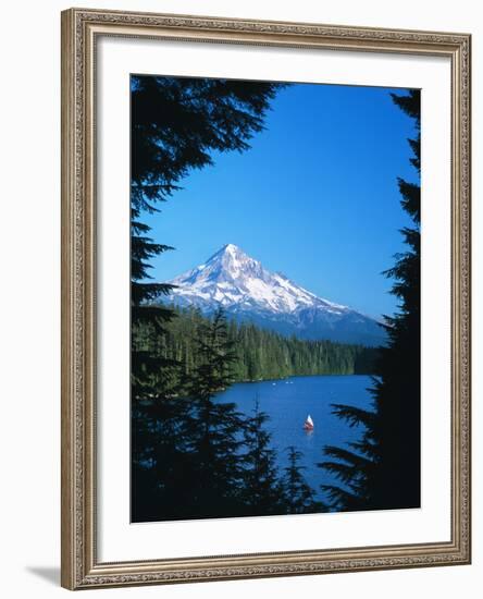 Mt. Hood VI-Ike Leahy-Framed Photographic Print