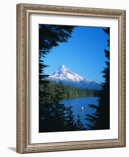 Mt. Hood VI-Ike Leahy-Framed Photographic Print