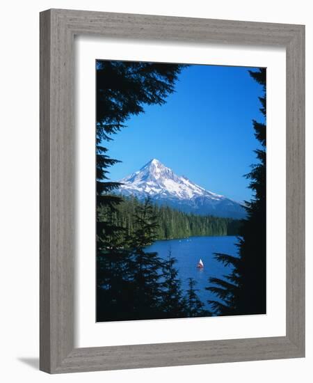 Mt. Hood VI-Ike Leahy-Framed Photographic Print